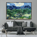 Olive Trees Van Gogh Wall Art Canvas Print
