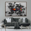 RedBull Formula 1 Canvas Wall Art Print