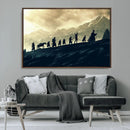 Fellowship Journey Wall Art – Fantasy Adventure Canvas Print by MyGreatCanvas | Canvas Wall Art Prints | Photo Prints & Wall Decor