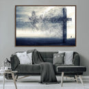 Jesus and the Fading Cross Wall Art Print – Symbol of Faith, by MyGreatCanvas | Canvas Wall Art Prints | Photo Prints & Wall Decor