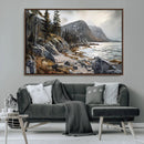 Serene Coastal View of Acadia National Park - Stunning