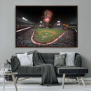 Fireworks at Angel Stadium – Los Angeles Angels Canvas