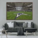 Dallas Cowboys Football Team Print - Arlington AT&T Stadium by MyGreatCanvas | Canvas Wall Art Prints | Photo Prints & Wall Decor