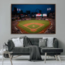 St. Louis Cardinals Baseball Team Print - Busch Stadium Wall by MyGreatCanvas | Canvas Wall Art Prints | Photo Prints & Wall Decor
