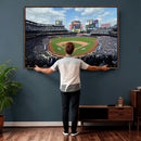 New York Mets Baseball Team Print - Citi Field Stadium Wall