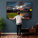 Fenway Park Wall Art Canvas Print | Large Baseball Stadium