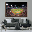 Fenway Park Wall Art Canvas Print | Large Baseball Stadium