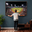 Fenway Park Wall Art Canvas Print | Large Baseball Stadium