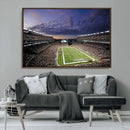 New England Patriots Football Team Print - Foxborough by MyGreatCanvas | Canvas Wall Art Prints | Photo Prints & Wall Decor