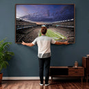 New England Patriots Football Team Print - Foxborough