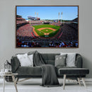Cincinnati Reds Baseball Canvas Print - American Ball