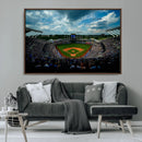 3-Panel Kauffman Stadium Wall Art Print | Large Kansas City