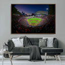Houston Astros Baseball Print Canvas - Houston Minute Maid