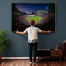 Houston Astros Baseball Print Canvas - Houston Minute Maid