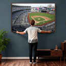 New York Yankees Baseball Team Print - Yankee Stadium Wall