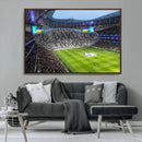 Tottenham Hotspur Stadium Canvas Print, Match Day Triple