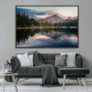 Bear Lake Reflection at Rocky Mountain National Park Wall by MyGreatCanvas | Canvas Wall Art Prints | Photo Prints & Wall Decor