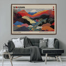 Framed Yayoi Kusama 1986 Wall Art Print – Japanese Wall Art