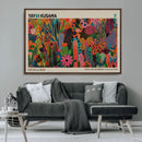 Framed Yayoi Kusama 1986 Wall Art Print – Japanese Wall Art