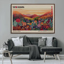 Framed Yayoi Kusama 1986 Wall Art Print – Japanese Wall Art