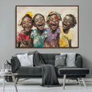 Shai Yossef style Joyful Childhood Canvas Wall Art - by MyGreatCanvas | Canvas Wall Art Prints | Photo Prints & Wall Decor