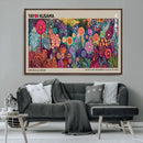 Yayoi Kusama Wall Art Canvas Print, Abstract Art, Large