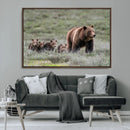 Wildlife Photography of 399 Grizzly Bear Cubs | Queen of the by MyGreatCanvas | Canvas Wall Art Prints | Photo Prints & Wall Decor