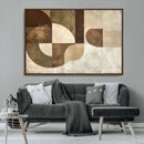 Wabi Sabi Geometric Wall Art | Abstract Modern Minimalist