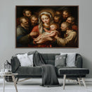 Religious Canvas Wall Art Print - Madonna and Child with by MyGreatCanvas | Canvas Wall Art Prints | Photo Prints & Wall Decor