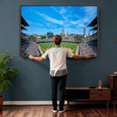 Wrigley Field Chicago Cubs Panoramic Art Multi-Piece Canvas