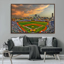 Chicago Wrigley Field Wall Art Canvas Print – Iconic