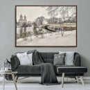 The Bow Bridge in Central Park Canvas, The Bow Bridge Canvas by MyGreatCanvas | Canvas Wall Art Prints | Photo Prints & Wall Decor