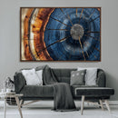 Framed Abstract Tree Ring Wall Art Print Natural Rustic Wood by MyGreatCanvas | Canvas Wall Art Prints | Photo Prints & Wall Decor
