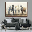 Wild Horses Wall Art Canvas Print, Framed Running Horses Art by MyGreatCanvas | Canvas Wall Art Prints | Photo Prints & Wall Decor