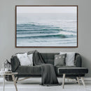 Ocean Waves Wall Art Canvas Print – Framed Surfer Lineup by MyGreatCanvas | Canvas Wall Art Prints | Photo Prints & Wall Decor