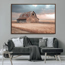 Rustic Barn Wall Art Canvas Print – Framed Wheat Field Scene by MyGreatCanvas | Canvas Wall Art Prints | Photo Prints & Wall Decor