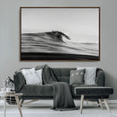 Black Wave Wall Art Canvas Print – Framed Abstract Surf by MyGreatCanvas | Canvas Wall Art Prints | Photo Prints & Wall Decor