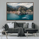 Amalfi Coast Wall Art – Framed Italian Seaside Canvas by MyGreatCanvas | Canvas Wall Art Prints | Photo Prints & Wall Decor