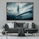 Underwater Surf Wall Art – Framed Ocean Wave Canvas Artwork, by MyGreatCanvas | Canvas Wall Art Prints | Photo Prints & Wall Decor