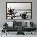 Tropical Coastline Wall Art Canvas Print – Framed Palm Trees by MyGreatCanvas | Canvas Wall Art Prints | Photo Prints & Wall Decor