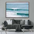 Ocean Swell Wall Art Canvas Print – Framed Surf Waves Scene by MyGreatCanvas | Canvas Wall Art Prints | Photo Prints & Wall Decor