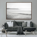 Black and White Seascape Wall Art Canvas Print – Framed by MyGreatCanvas | Canvas Wall Art Prints | Photo Prints & Wall Decor