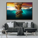 Faith Wall Decor Canvas Print – Framed Christian Art Picture by MyGreatCanvas | Canvas Wall Art Prints | Photo Prints & Wall Decor