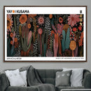 Modern Japanese Wall Art Canvas Print – Framed Abstract