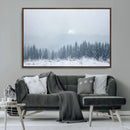Winter Forest Wall Art Canvas Print – Framed Snowy Landscape by MyGreatCanvas | Canvas Wall Art Prints | Photo Prints & Wall Decor