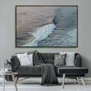 Ocean Waves Wall Art Canvas Print – Framed Coastal Serenity