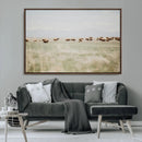 Bison Herd Wall Art Canvas Print – Framed Western Bison