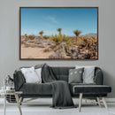 Joshua Tree Wall Art Canvas Print – Framed Desert Landscape