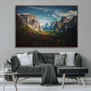 Yosemite National Park Wall Art Canvas Print – Framed