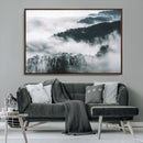Foggy Forest Landscape Wall Art Canvas Print – Misty by MyGreatCanvas | Canvas Wall Art Prints | Photo Prints & Wall Decor